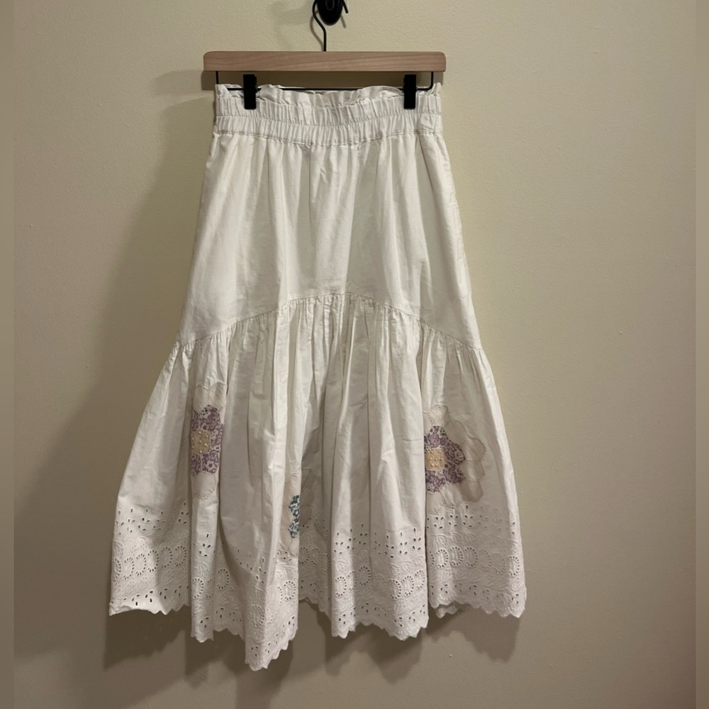 Sea New York Patchwork skirt SMALL - Violette - Picture 2 of 8